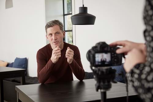 Video der sælger